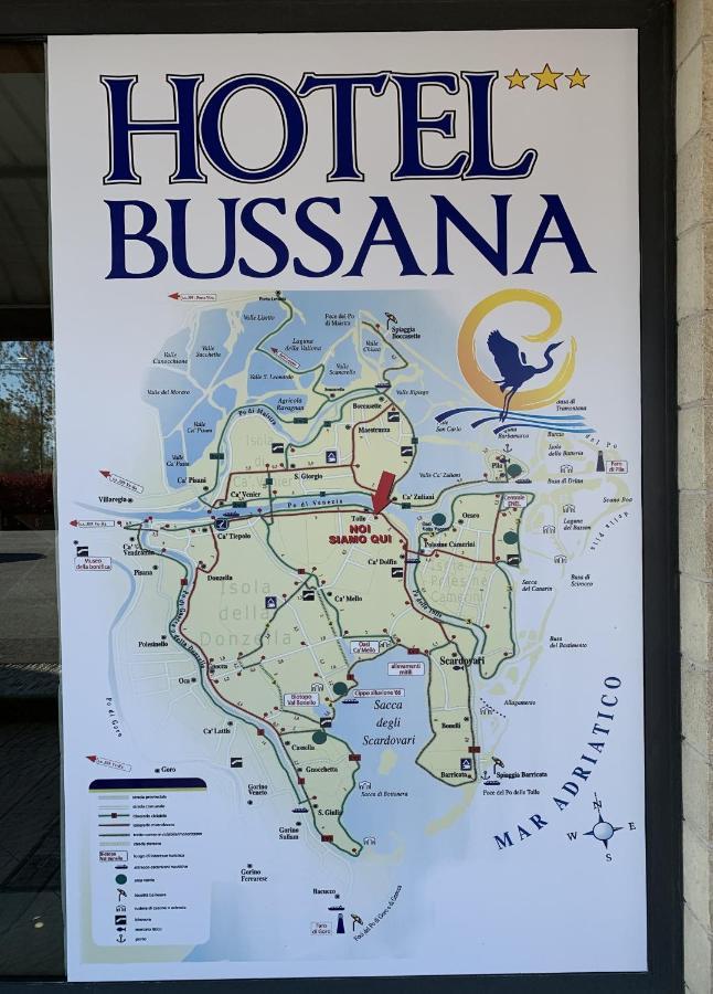 Hotel Bussana Porto Tolle Exterior foto